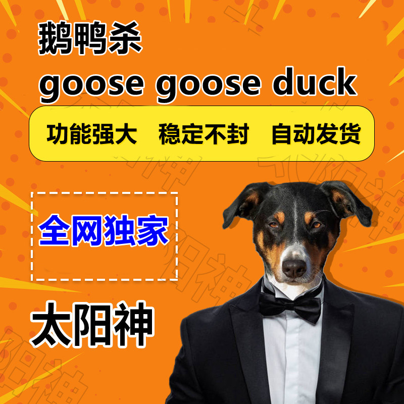 鹅鸭杀辅助goose goose duck辅助 太阳神-全功能-天卡